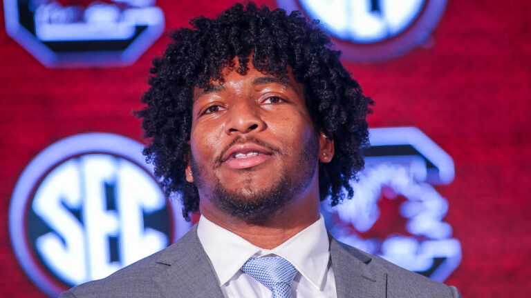 SEC MEDIA DAYS 2021: South Carolina linebacker Kingsley Enagbare