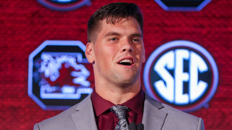 SEC MEDIA DAYS 2021: South Carolina tight end Nick Muse