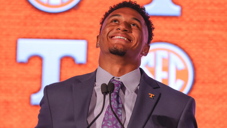 SEC MEDIA DAYS 2021: Tennessee defensive back Alontae Taylor