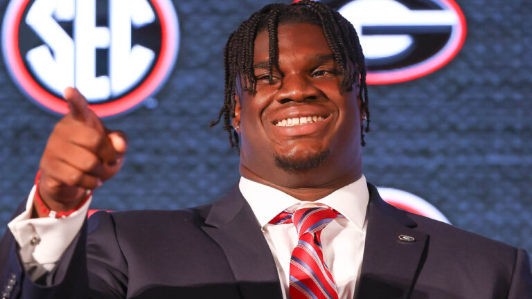 SEC MEDIA DAYS 2021: Georgia defensive tackle Jordan Davis
