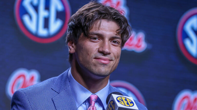 SEC MEDIA DAYS 2021: Ole Miss quarterback Matt Corral