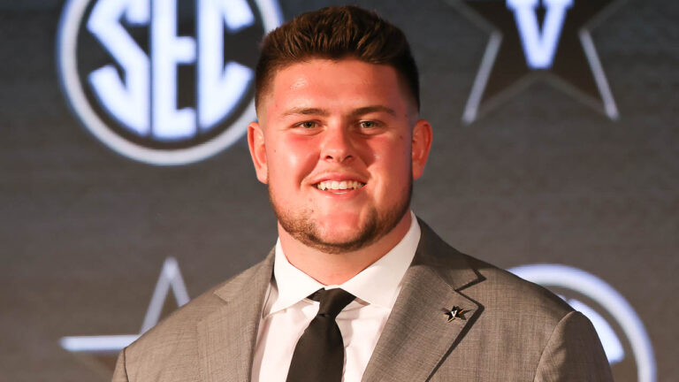 SEC MEDIA DAYS 2021: Vanderbilt offensive lineman Bradley Ashmore