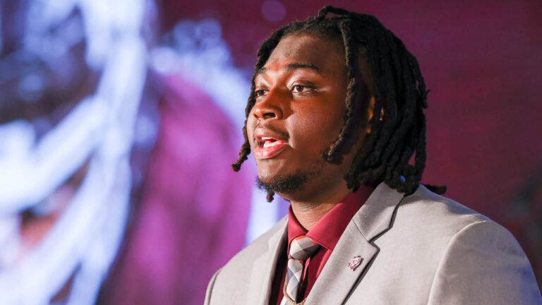 SEC MEDIA DAYS 2021: Texas A&M offensive lineman Kenyon Green