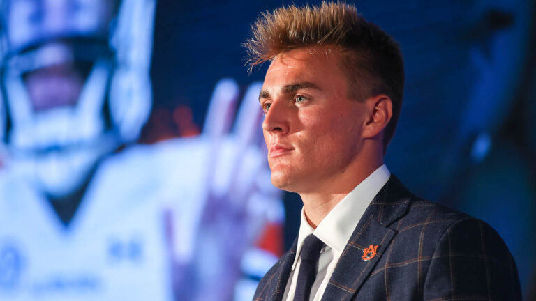 SEC MEDIA DAYS 2021: Auburn quarterback Bo Nix