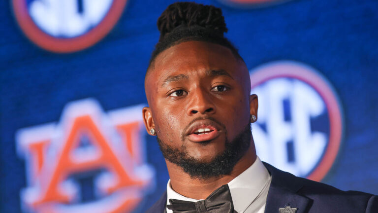 SEC MEDIA DAYS 2021: Auburn linebacker Owen Pappoe