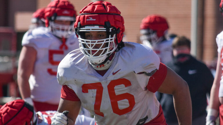 Hogs land six on Senior Bowl watch list, including grad transfer