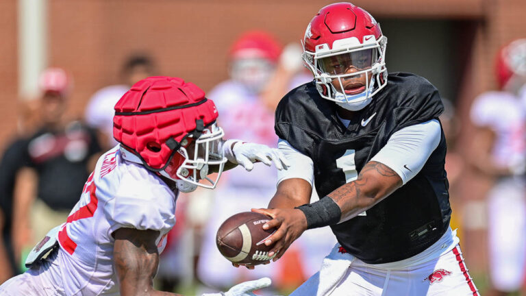 Jefferson on offense’s play in first scrimmage of fall camp Saturday
