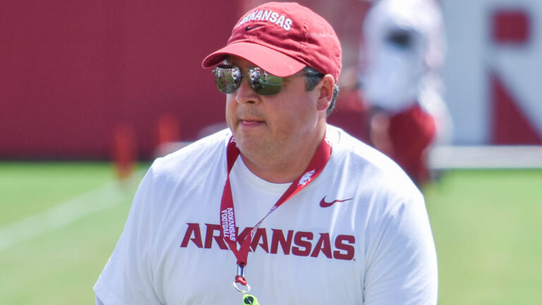 Loggains on always wanting to be back coaching Razorbacks