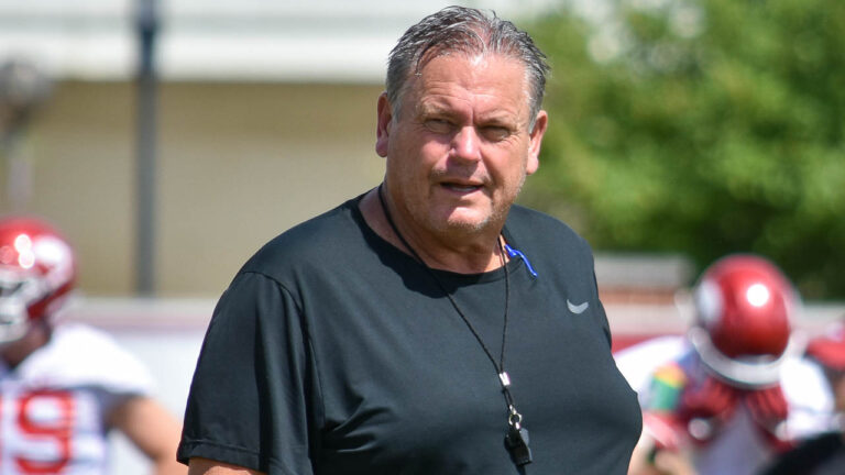 Pittman’s overall early assessment after Hogs’ scrimmage Saturday