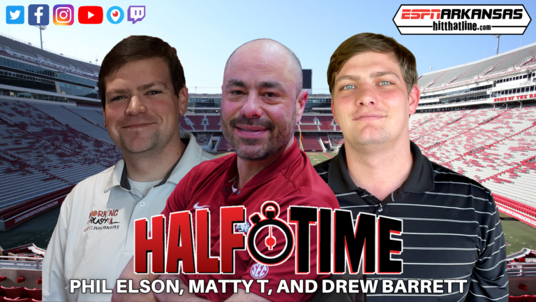 Halftime is LIVE! Razorback football, HS FB, CFB, MLB and more…