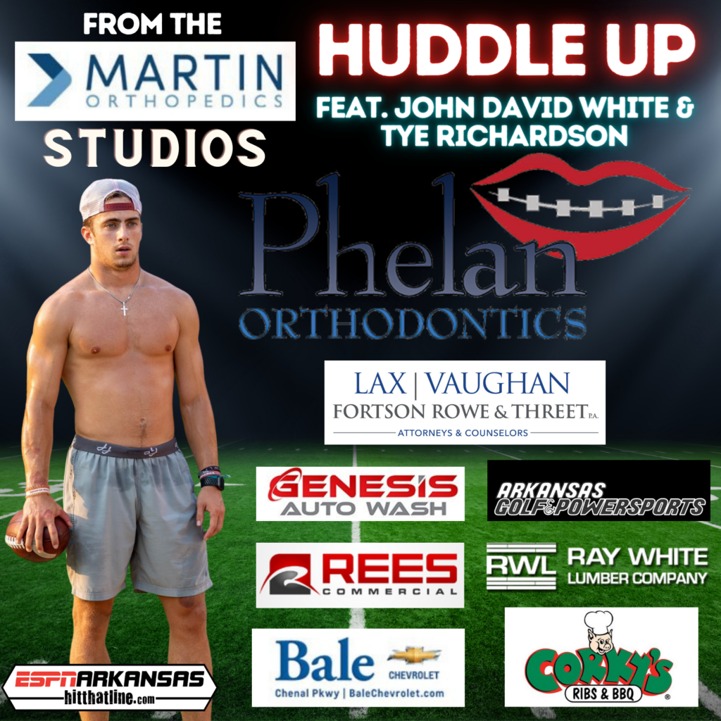 Huddle Up Episode 1 JD gets ready for Rice » Hit That Line from ESPN Arkansas