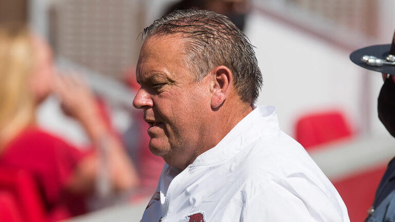 Sam Pittman: Playing home games in Little Rock, Arlington hurts recruiting