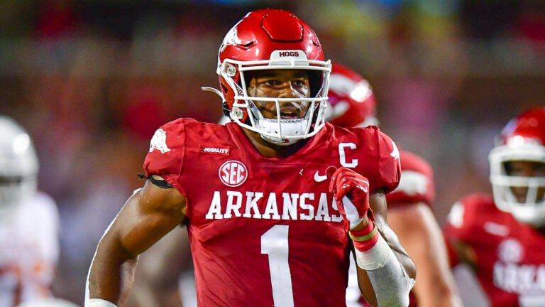 Former Razorback Goode on impact losing Jalen Catalon had this season