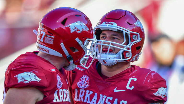 Clay Henry on Halftime: Hogs’ defensive play, schemes, may hold key to win