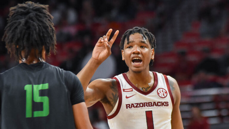 Chris Lykes, JD Notae: Recapping Hogs’ exhibition win over North Texas