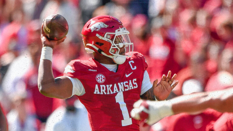 Zach Williams, KJ Jefferson: Recapping Hogs’ strong first half in 45-3 win