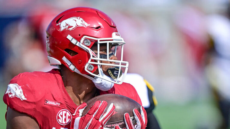 Treylon Burks, Bumper Pool: What they saw in Hogs’ blowout of UAPB