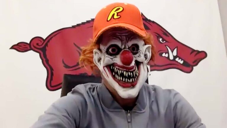 Hogs’ coach Eric Musselman: After clownish intro, getting ready for North Texas