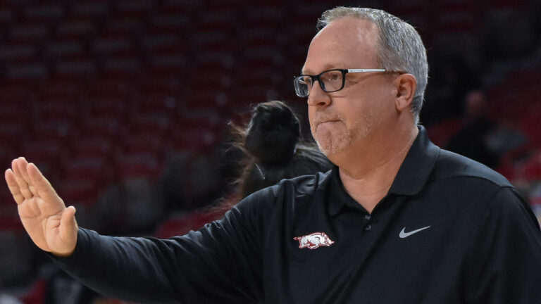 Hogs coach Mike Neighbors: Previewing season opener Wednesday night