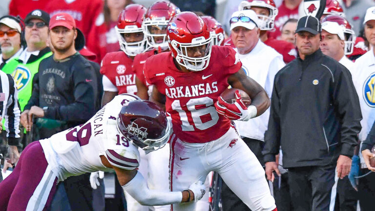 Hogs’ Treylon Burks, Dalton Wagner: Well aware Alabama’s defense still good