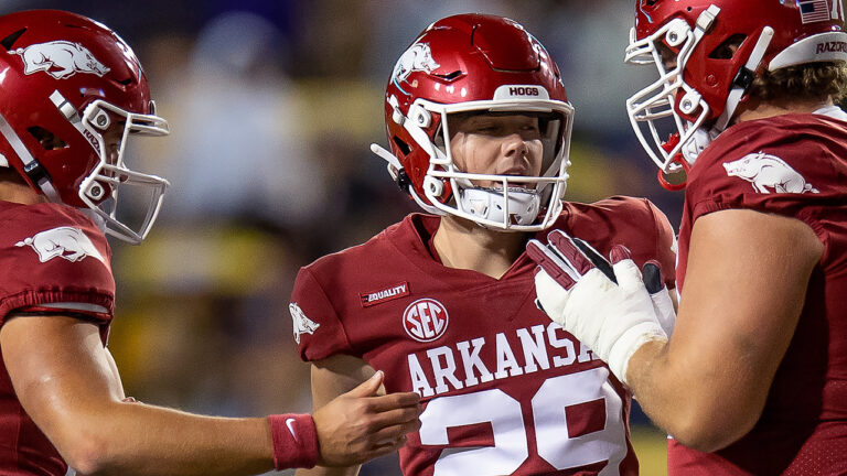 Little picks up league’s top special teams’ award after game-winner