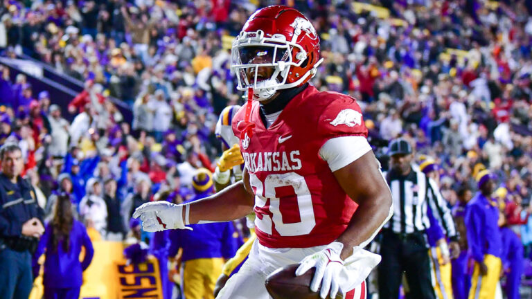 Razorbacks move up in College Football Playoff rankings after win