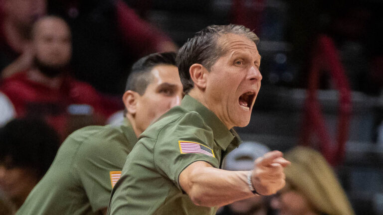 Eric Musselman: Defense stepped up for win when offense was struggling.