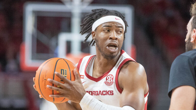Stanley Umude: Recapping Hogs’ 76-60 win over Penn on Sunday afternoon