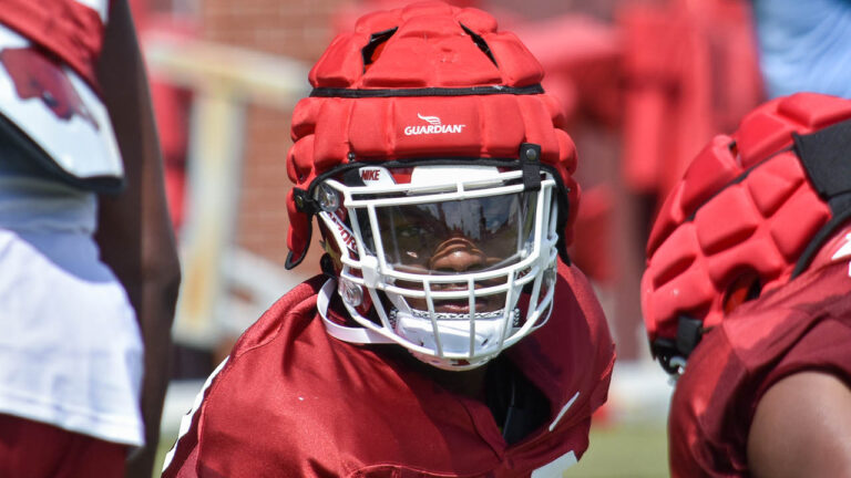 Eric Gregory, Montaric Brown on Hogs’ Defense for Penn State