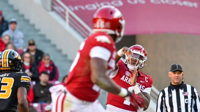Democrat-Gazette’s Tom Murphy: KJ Jefferson not turning ball over