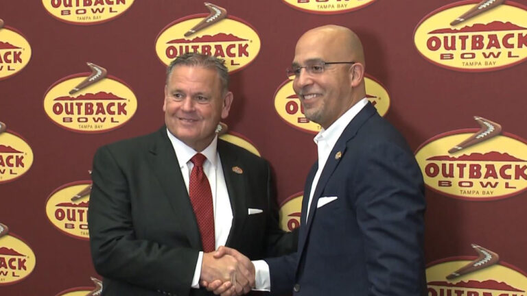 Hogs’ Sam Pittman, Penn State’s James Franklin: Outback Bowl press conference