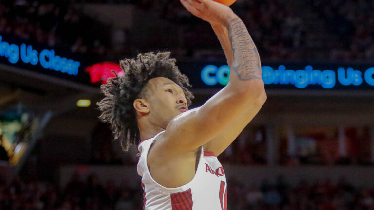 Arkansas lets Texas A&M wipe out big lead before getting OT win