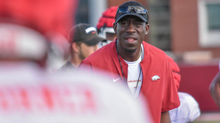 Hogs’ assistant Jimmy Smith last of Sam Pittman’s original crew