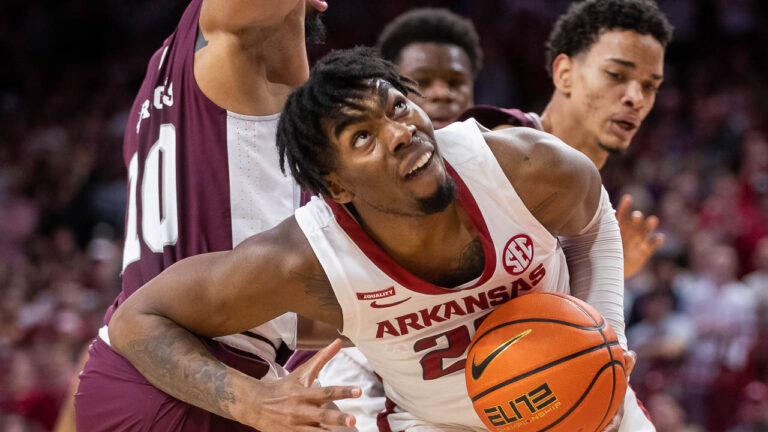 Hogs’ Kamani Johnson recapping win in second game of European tour