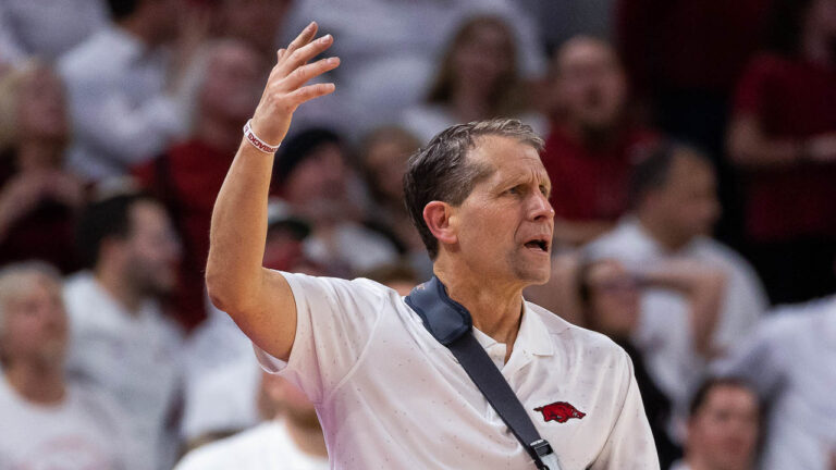 Eric Musselman on how hard getting double-digit road win in SEC is