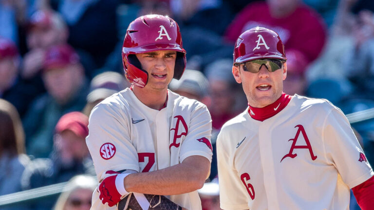 Ramage, Slavens, Stovall after Razorbacks win Sunday to take series