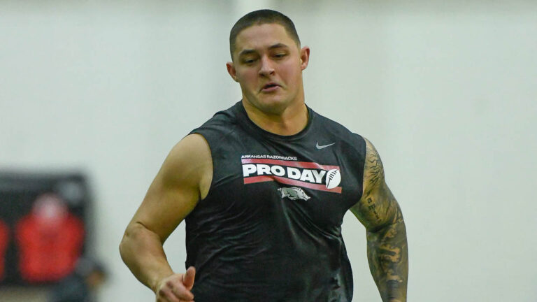Razorbacks’ Grant Morgan on Pro Day ‘dream’
