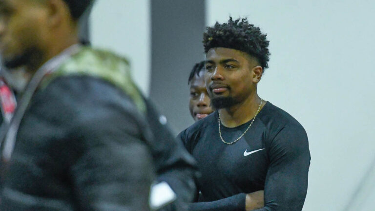 Goode on Mayfield’s options plus what Treylon Burks needs to do before draft