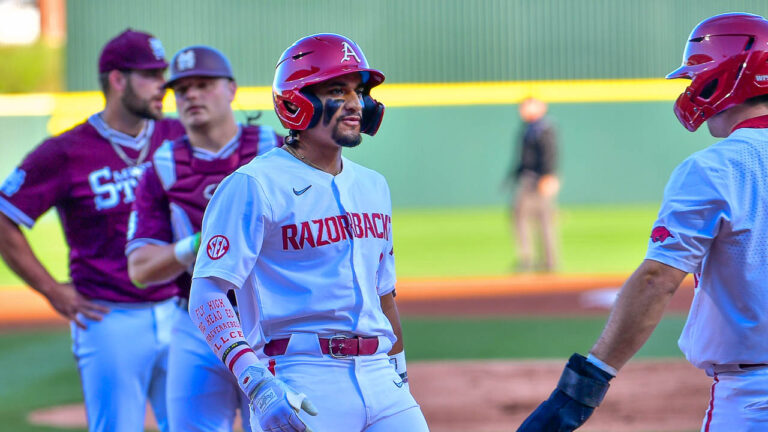 Diamond Hogs outslug Mississippi State, win series opener