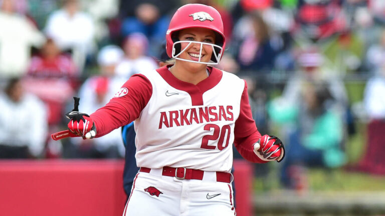 Razorbacks one win away from reaching Oklahoma City
