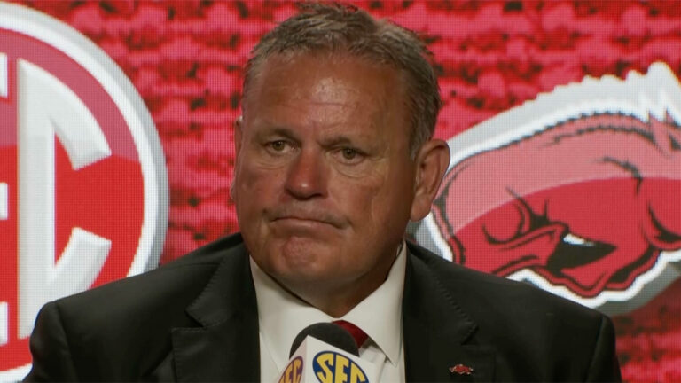 SECMD22: Nothing really big from Sam Pittman with media