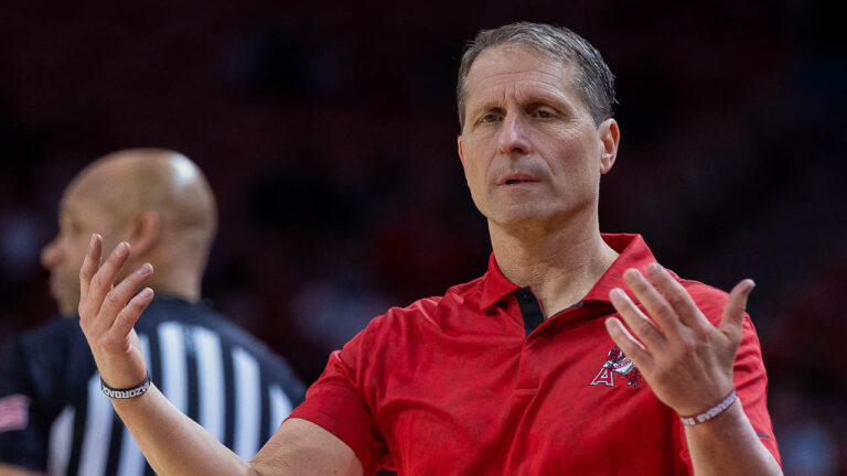 Hogs coach Eric Musselman recapping win in Spain a little tougher