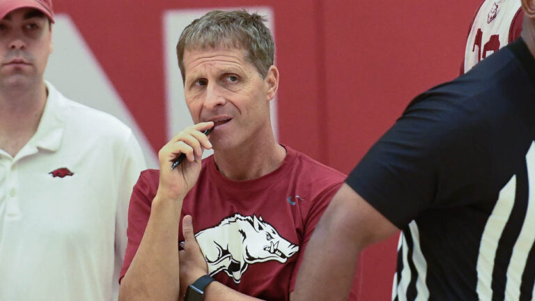 Hogs’ coach Eric Musselman on having patience with young team