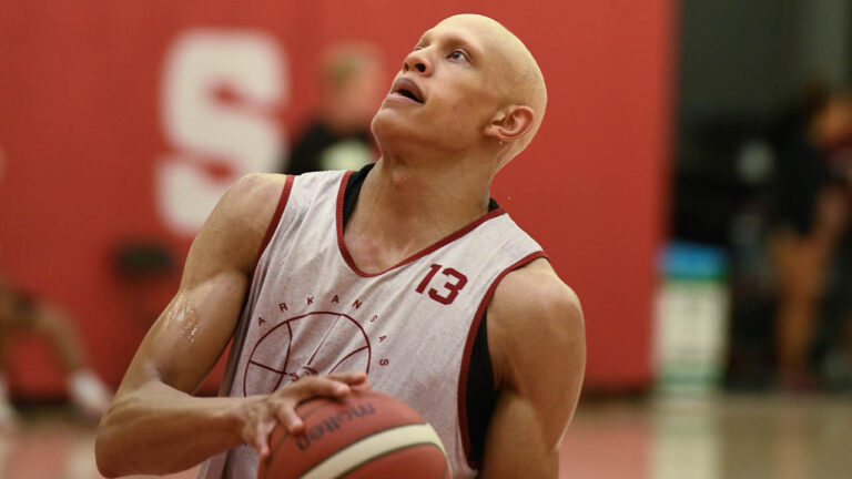Hogs’ Jordan Walsh on what he and team working on headed to Red-White
