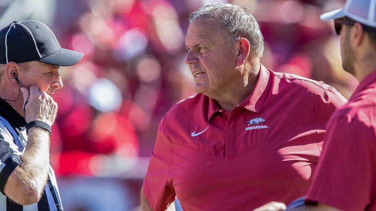 Razorbacks’ Sam Pittman on how they are dealing with off week