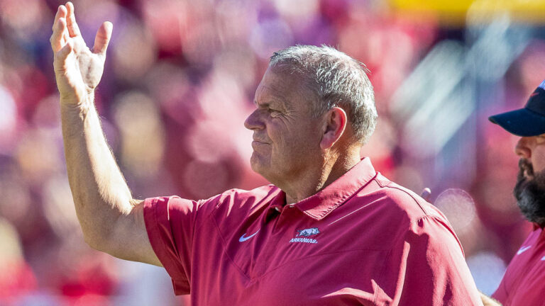Hogs drop from rankings after loss to Alabama