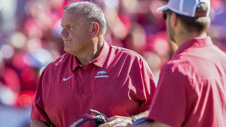 Razorbacks’ Sam Pittman on KJ Jefferson’s status, helping softball recruiting