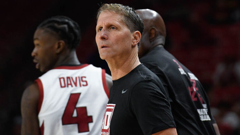 Hogs coach Eric Musselman looking ahead to exhibition with Texas