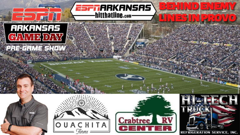 Arkansas Gameday is LIVE from Randall Ford and Provo