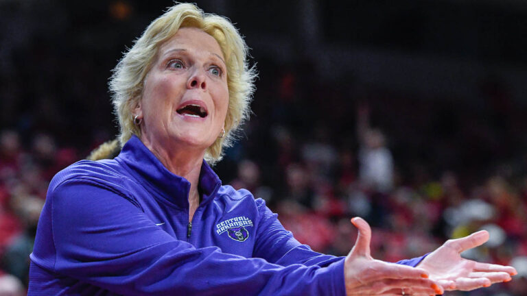 UCA coach Sandra Rushing things team can learn things from big loss